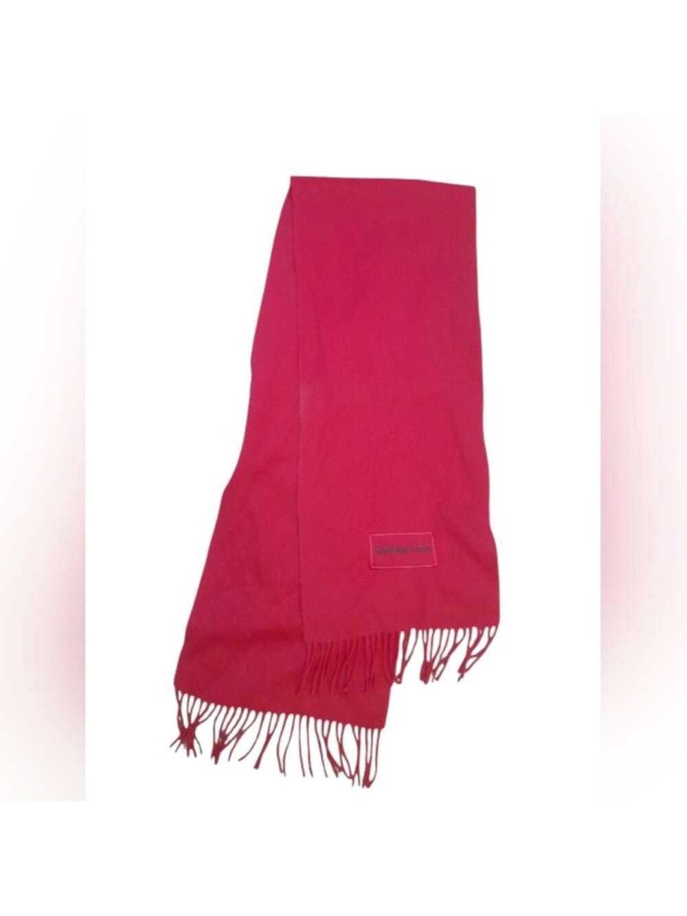 GIANMARCO VENTURI Pink Wool Scarf